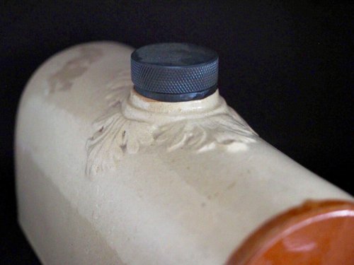 イギリスの世紀のアンティーク陶器湯たんぽ陶器コレクター