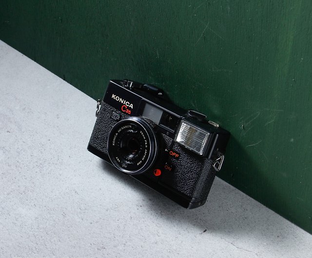 初売り】 【ecoま】KONICA コンパクトフィルムカメラ no.698165 F2.8 38mm D EF C35 - コニカ -  labelians.fr