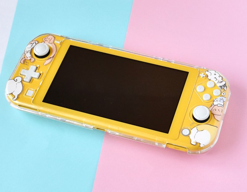 おひるね犬Switch Liteケース - 其他 - 塑膠 透明
