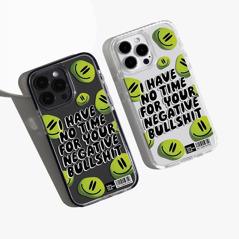 FEXI CASE / I HAVE NO TIME. - Phone Cases - Silicone 