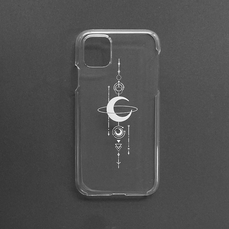 Moon Fortress Smartphone Case Clear Smartphone Case - เคส/ซองมือถือ - พลาสติก สีใส