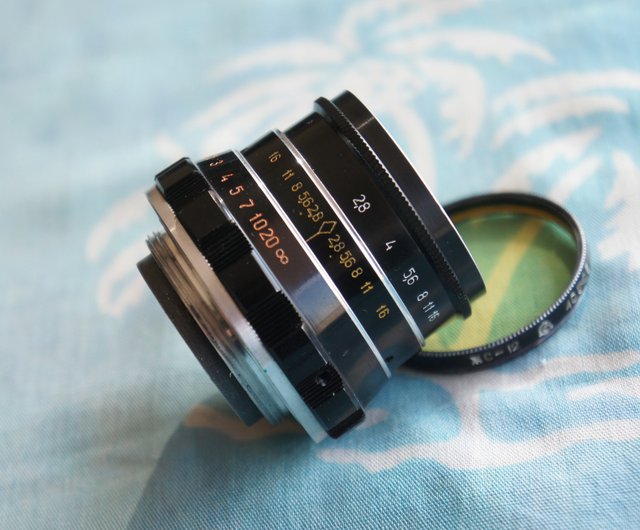 BLACK STANDARD FOCUS INDUSTAR-61 L/D LENS FOR M39 FED LEICA