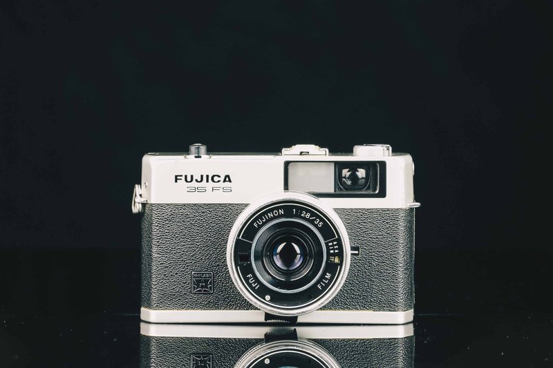 FUJICA 35 FS #3765 #135 film camera - Cameras - Other Metals Black