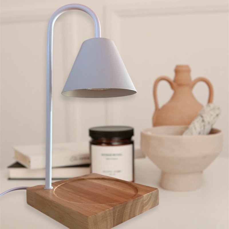 Nordic style - solid wood simple melted Wax lamp ~This model does not contain candles~ - เทียน/เชิงเทียน - ไม้ 