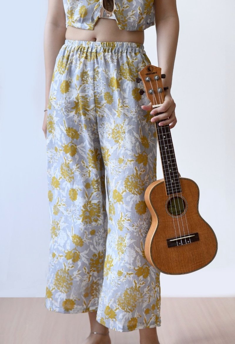 Printed pants - 洋裝/連身裙 - 其他材質 