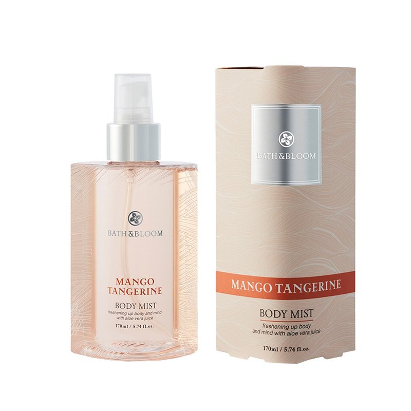 【Bath & Bloom】 芒果柑橘美體淡香水 170ml - 香水/香膏 - 其他材質 橘色