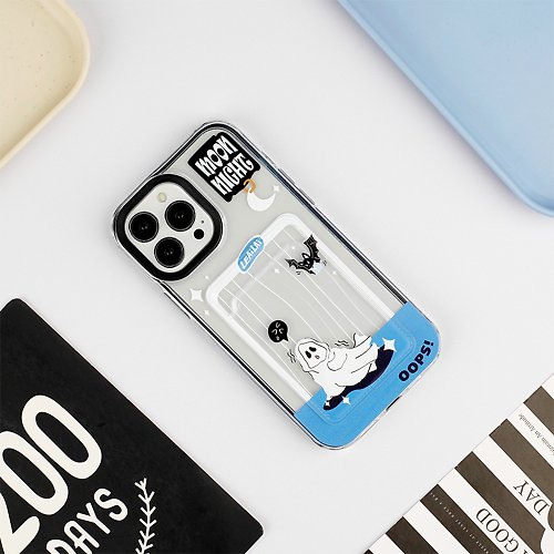 ke-e-ke 蝙蝠幽靈 插卡 iPhone 手機殼
