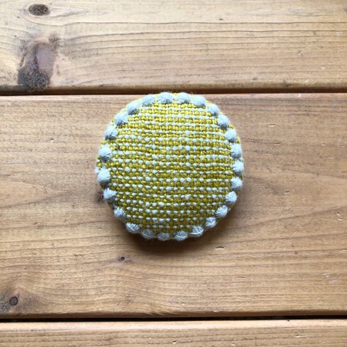 ブローチ ミナペルホネンタンバリン ハンドメイド - ショップ