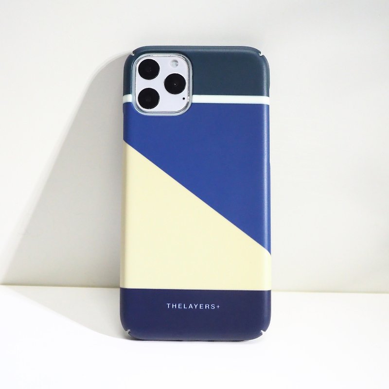 Personalised GRAPHIC PRINT -  BLUEMEN Phone Case - เคส/ซองมือถือ - พลาสติก สีน้ำเงิน
