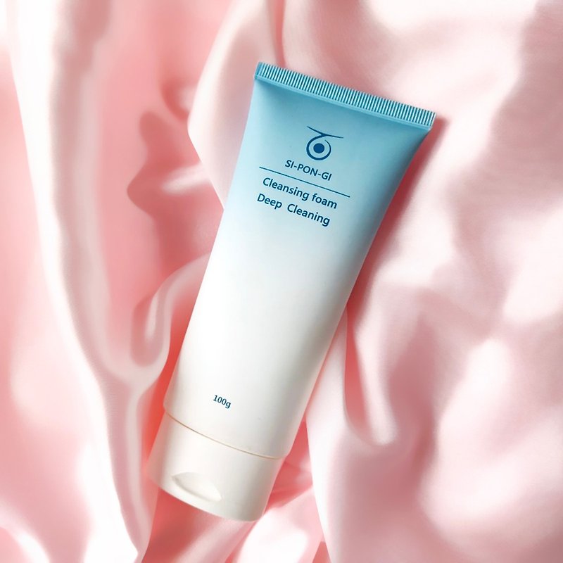 Translucent facial cleanser 100g - ผลิตภัณฑ์ทำความสะอาดหน้า - พลาสติก สีน้ำเงิน