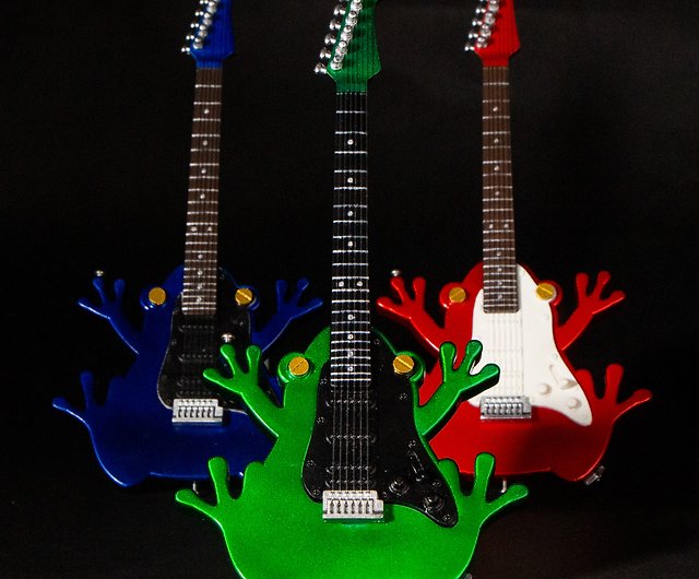 Rock cool frog-shaped electric guitar - Shop Sasuraidou Other - Pinkoi