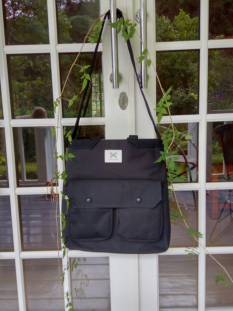 Totes Group & Layer - Smart Inside Bag Organizer - กระเป๋าถือ - วัสดุอื่นๆ สีดำ