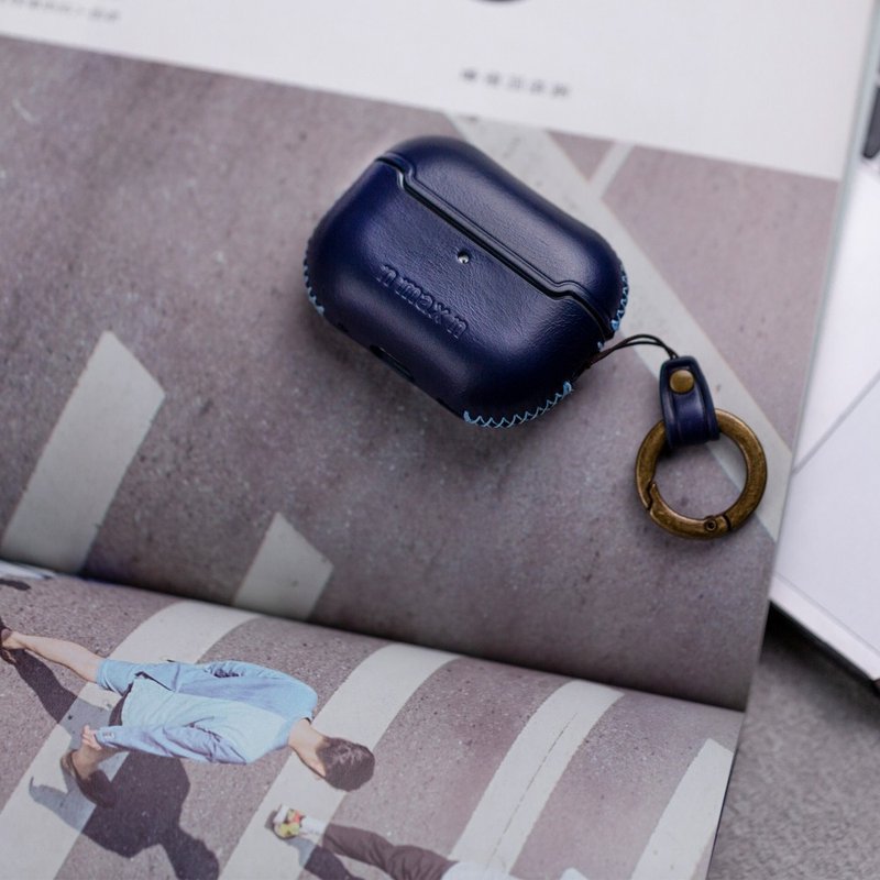 【n max n】AirPods Pro 3 Leather case-6 colors - ที่เก็บหูฟัง - หนังแท้ หลากหลายสี