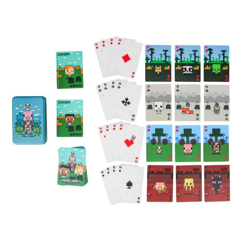 Paladone Minecraft Animals Playing Cards - Board Games & Toys - Paper Green