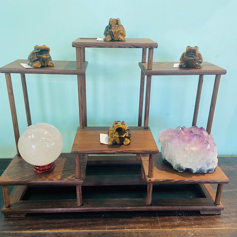 擺件木座 藝品架  多格 A377 - 擺飾/家飾品 - 木頭 