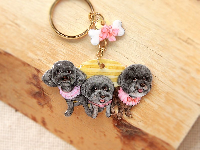 Pet custom key ring-three - Other - Other Materials 
