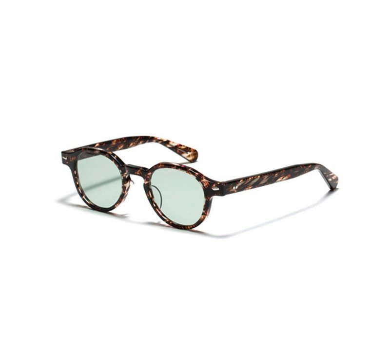 Calee Boston Type Glasses七枚蝶番改良波士頓眼鏡(玳瑁綠) - 其他 - 其他材質 多色