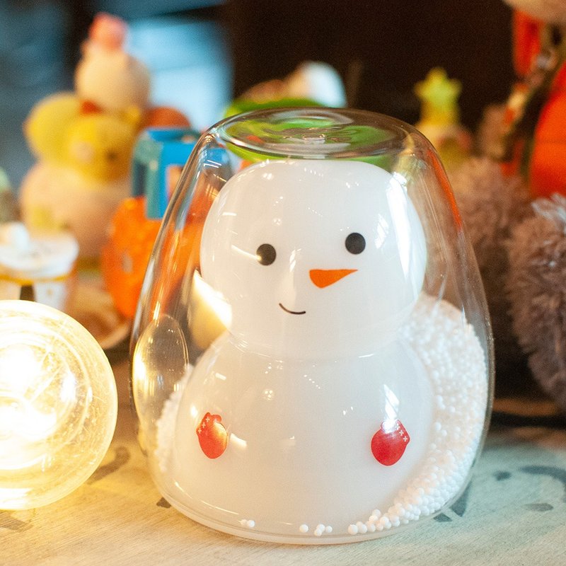 QIDINA Daily Museum Snow Fly Glass Free Snow Cup Lid - กระติกน้ำ - วัสดุอีโค หลากหลายสี