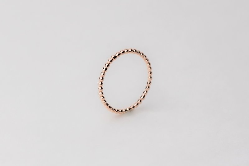Dotted Ring 14K Solid Gold Ring - General Rings - Precious Metals Gold