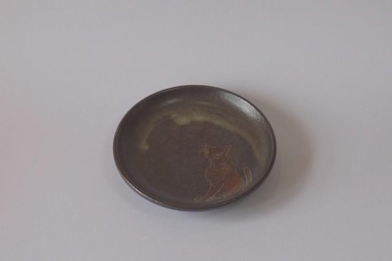Dish (Gin'irodori D) - Small Plates & Saucers - Pottery 