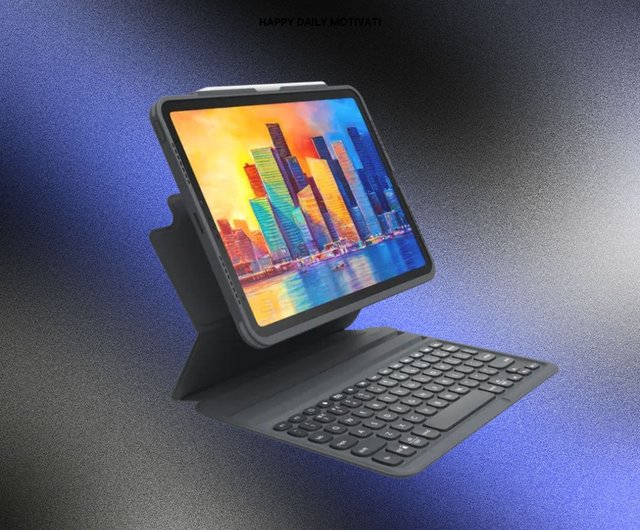 ZAGG Pro Keys Wireless Keyboard & Detachable Case for Apple iPad