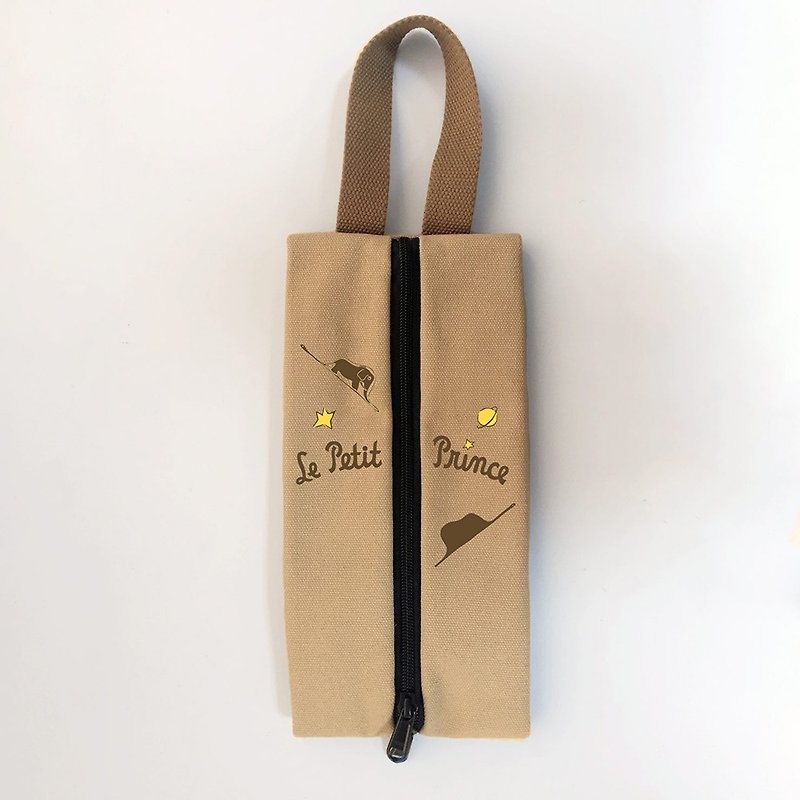 Little Prince Classic License - Multi-purpose face pack (khaki), CH4AA01 - กล่องเก็บของ - ผ้าฝ้าย/ผ้าลินิน สีนำ้ตาล