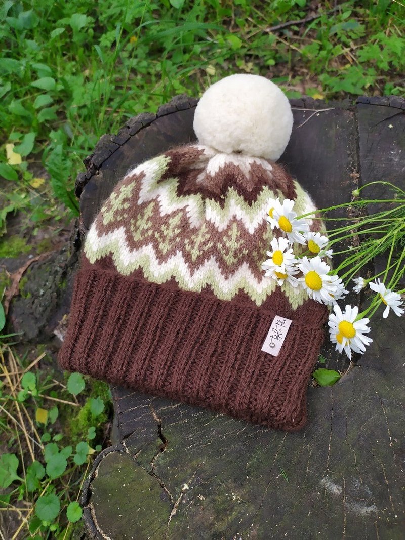 Knitting hat pattern/ Digital download - 手工藝教學/工具書 - 其他材質 