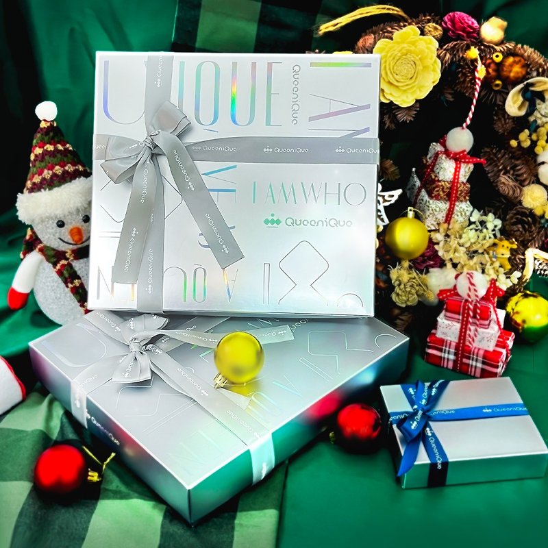 【QueeniQue】聖誕精美禮盒 | 豪華隨身組-畢業禮物/交換禮物 - 其他 - 其他材質 銀色