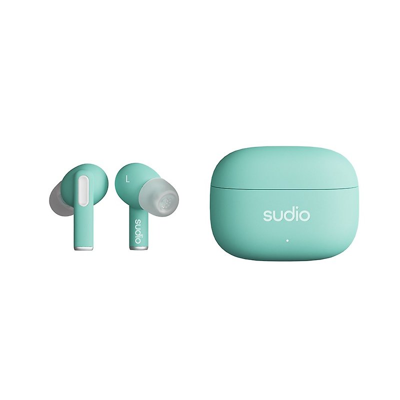 Sudio A1 Pro True Wireless Bluetooth Headphones-Tiffany Blue [Ready Stock] - หูฟัง - วัสดุอื่นๆ สีน้ำเงิน
