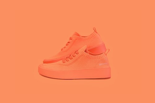 Gazelle Activewear Marshmallow Eco Sneakers Peach 棉花糖環保運動鞋橘粉紅色