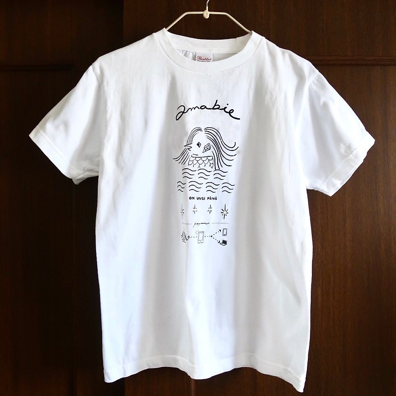 Amabie T-shirt - Women's T-Shirts - Cotton & Hemp White