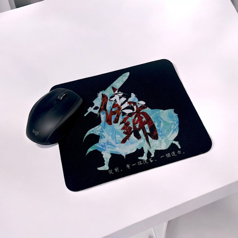 [Co-branded product] Xiapu Mouse Pad 22x18cm [Zhao Zilong Comic Artwork] - Mouse Pads - Rubber Black