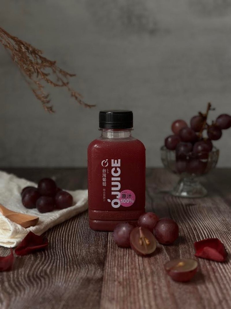 OJUICE Taiwanese grape pure juice (6 pieces) - Fruit & Vegetable Juice - Fresh Ingredients Purple