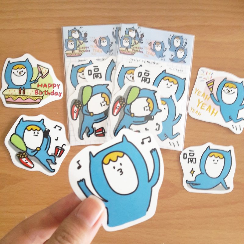 Ning's sticker # 3 - Stickers - Paper 