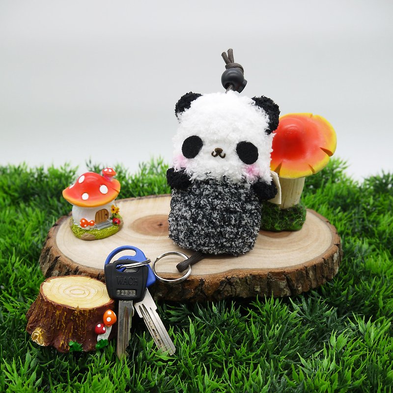 (Panda) marshmallow animals Wallets Wallets -MINI - Keychains - Other Materials 