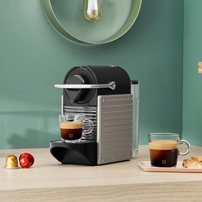 其他材質 廚房家電 銀色 - Nespresso  Pixie 膠囊咖啡機 (五星級飯店款)