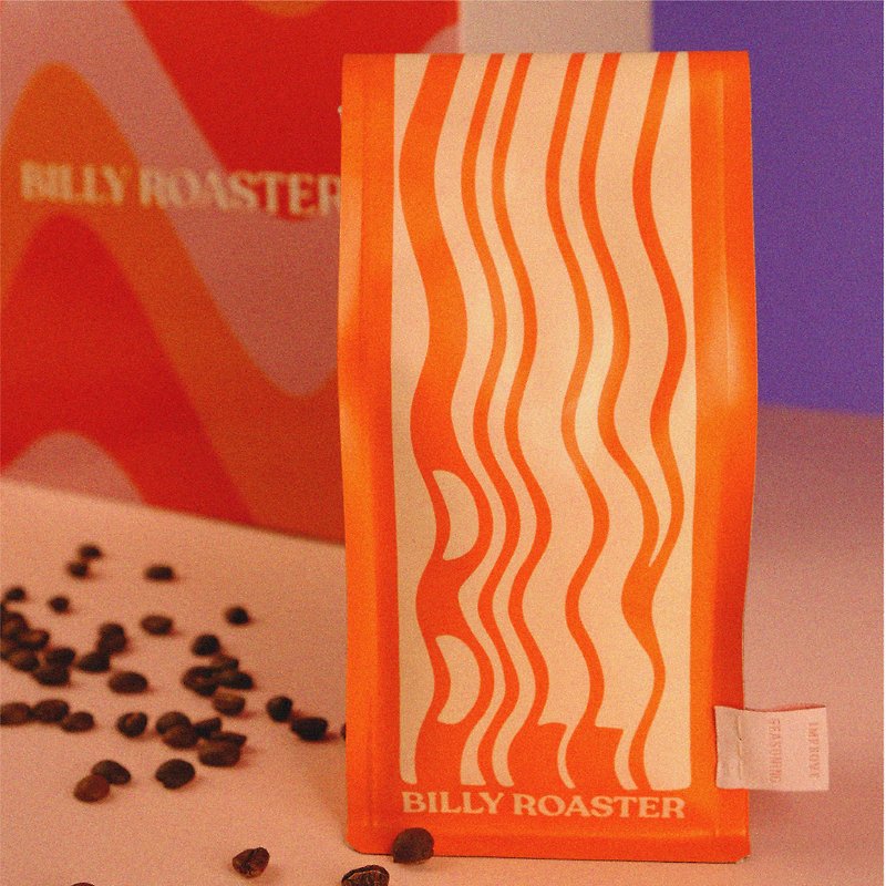 【BILLYROASTER】Columbia Blackhawk Plans to be baked in the sun without touching water - Coffee - Fresh Ingredients Orange