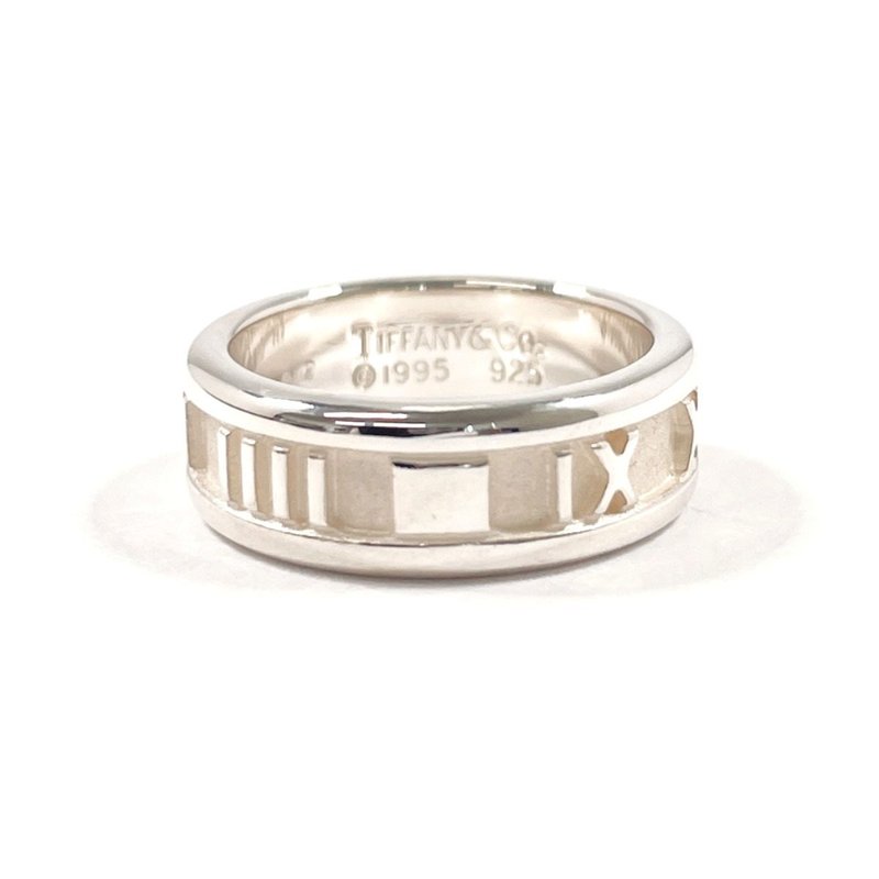 【日本直送 中古美品】8号 ティファニー TIFFANY&Co. リング・指輪 アトラス シルバー925 ヴィンテージ アクセサリー - 戒指 - 純銀 銀色