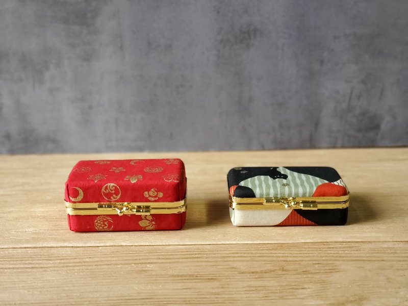 瑕疵品 福利品 加大雙章盒 化妝盒 印章盒 公司章盒 - 印章/印台 - 其他金屬 