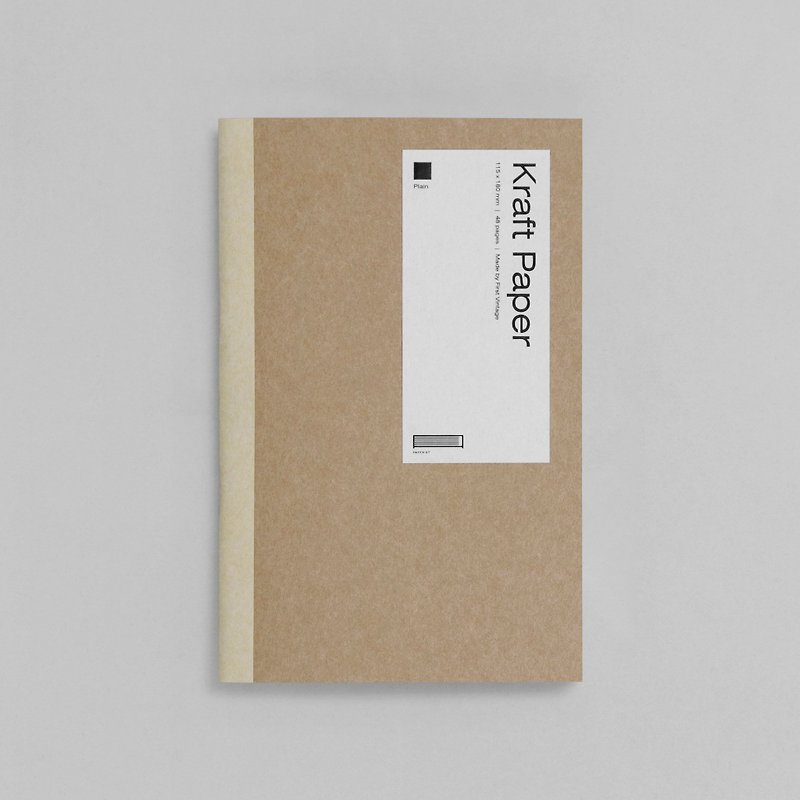 PAPERIST Kraft Paper Notebook - สมุดบันทึก/สมุดปฏิทิน - กระดาษ สีกากี