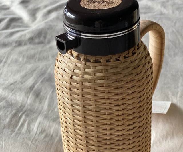 Zojirushi Japan Showa Handmade Rattan Kettle Push-on Kettle Magic Bottle  Insulated Kettle - Shop the-old-soul Vacuum Flasks - Pinkoi