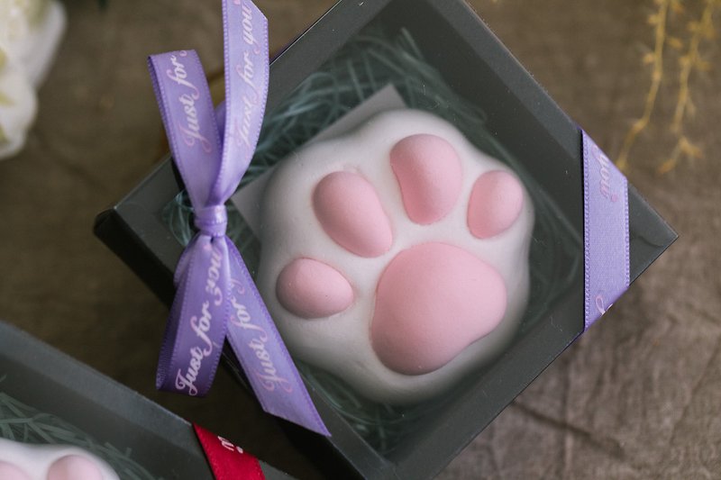 Cat palm diffuser Stone birthday gift Christmas gift box Valentine's Day gift cat lover preferred healing small things - Fragrances - Other Materials 