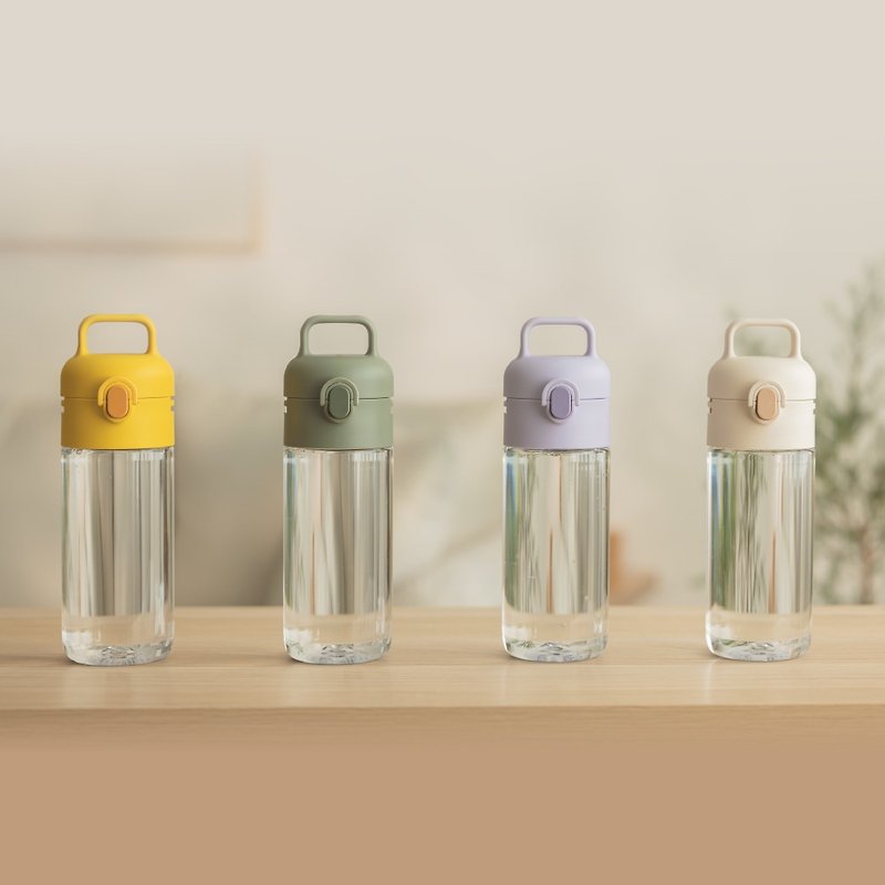 [Choose 2 Discounts] QA BOTTLE Life Water Bottle + Accessories Set - Pitchers - Plastic Khaki