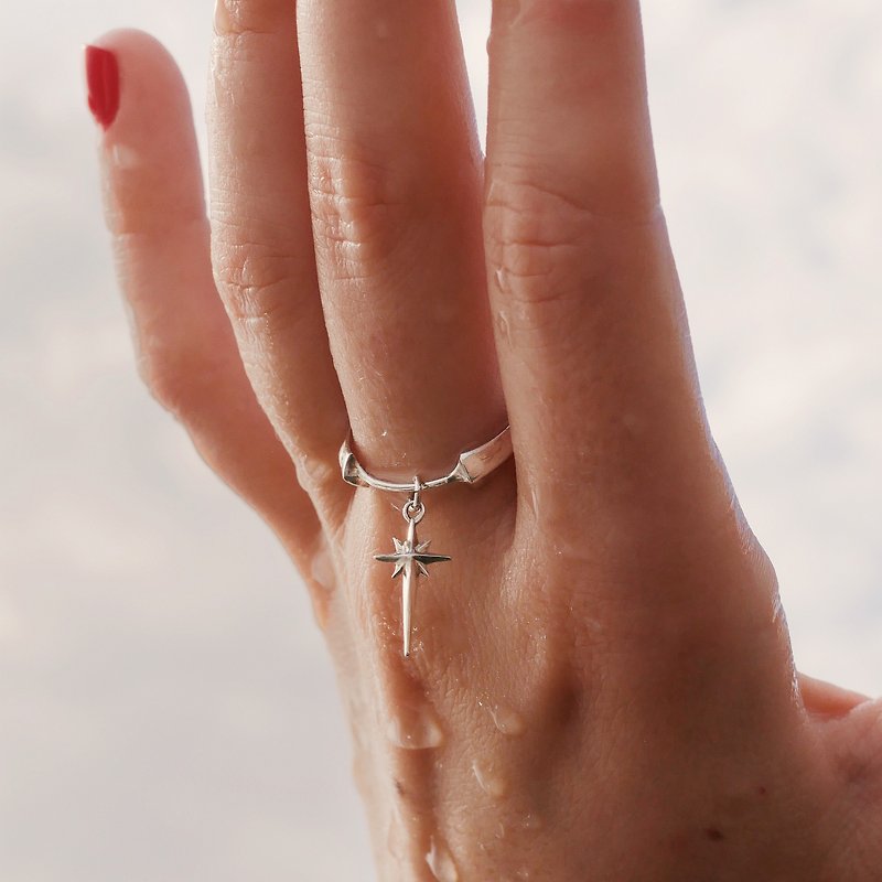 Star ring - Hope & Conscience collection. Sterling silver ring - General Rings - Sterling Silver Silver