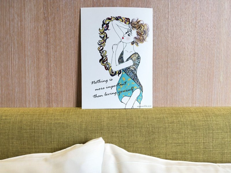 掛畫/裝飾畫/海報/裝飾畫片/居家佈置/手繪/Wall décor - 擺飾/家飾品 - 紙 白色