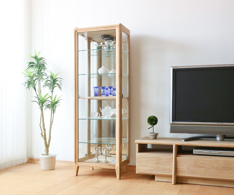 Asahikawa Furniture Taisetsu Woodworking Relief Collection - Wardrobes & Shoe Cabinets - Wood Brown