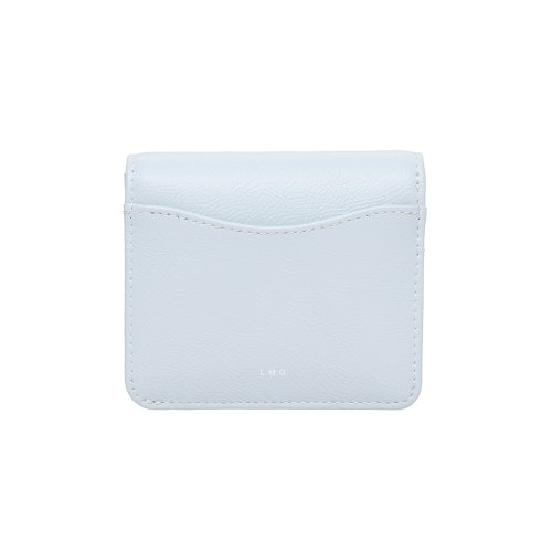 Daisy Photo Slot Half Wallet Bill Card Wallet skyblue - Shop