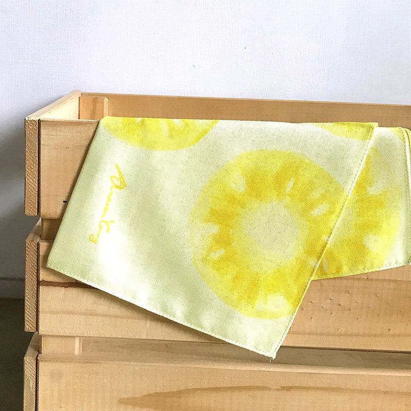 Pineapples-Cloth/Square - Handkerchiefs & Pocket Squares - Cotton & Hemp 