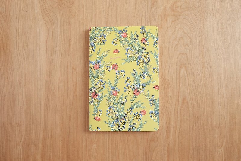 Large Notebook : Ladybird - 筆記簿/手帳 - 紙 黃色