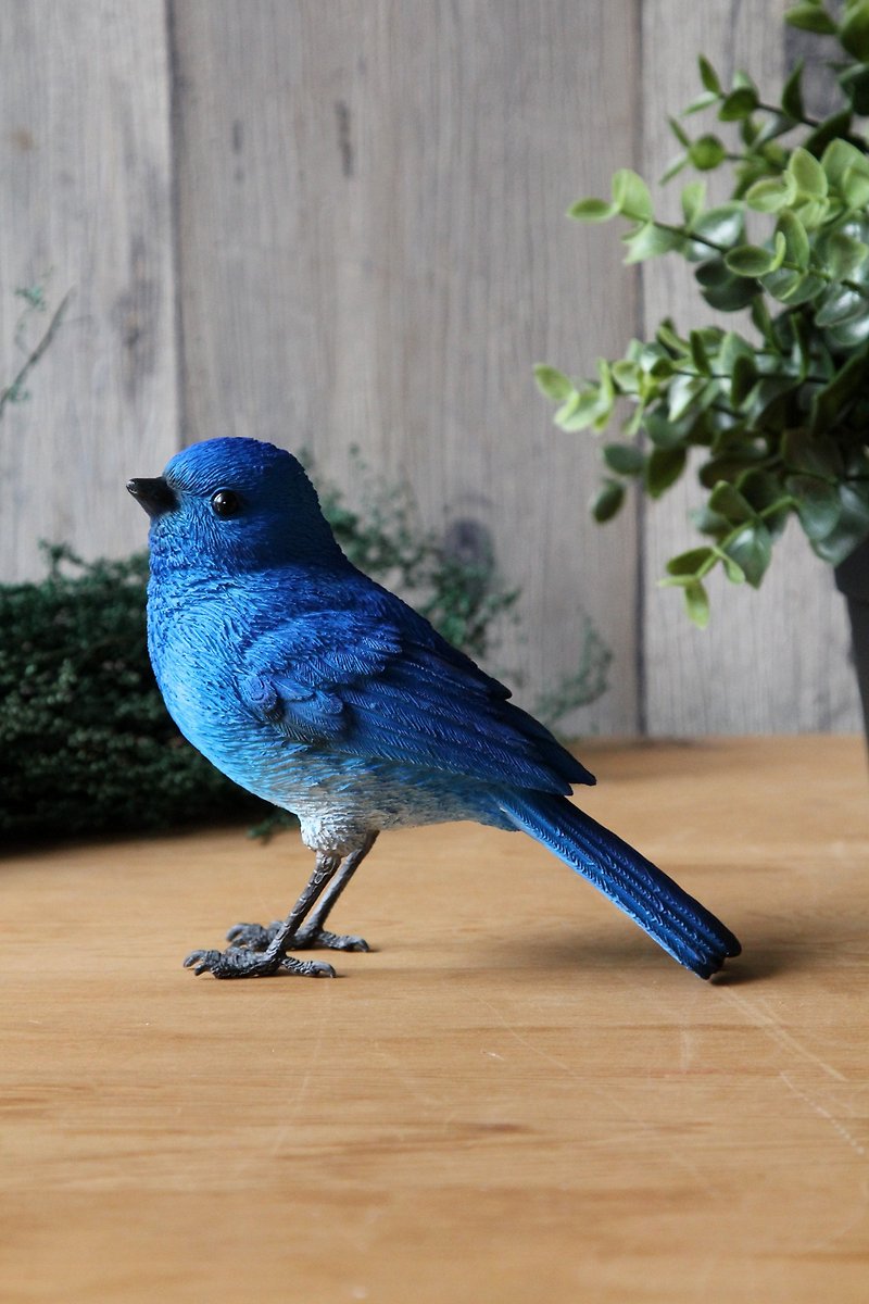 Japan Magnets Healing Series Blue Bird Paper Needle Suction Iron / Table Decoration Seat - Other - Resin Blue